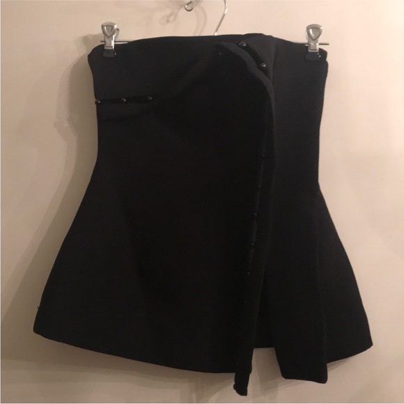 Beautiful Strapless Black Top by Keepsake the label - Picture 4 of 7